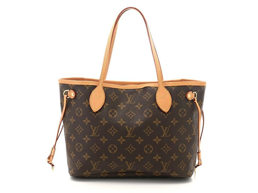 Louis Vuitton Tote Monogram Pivoine Bag Neverfull Brown